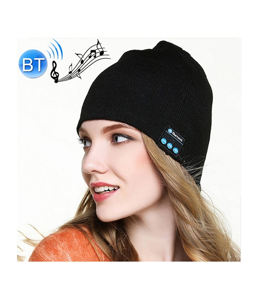 Où Trouver Anpress - Chapeau Bonnet Bluetooth Sans Fil + Gants Tactiles ,  Bonnet Tricoté, Musique Avec Stéréo Le Moins Cher